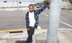 Thug Gets Banged Outdoors