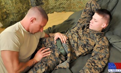 Private Tyler Drills Corporal Anderson