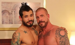 Rocco Steele and Draven Torres