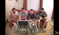 Jaxon, Kyle, Hydro, and Aaron