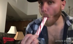 2 Guys 1 Candy Cane