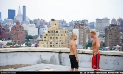 Gavin Waters and Franco Ferrari in New York City