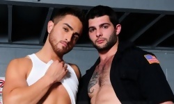 Bryce Star and Tony Paradise in Fucked By Security