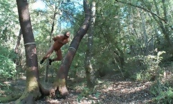 Josh West Gets Edged Deep in the Woods