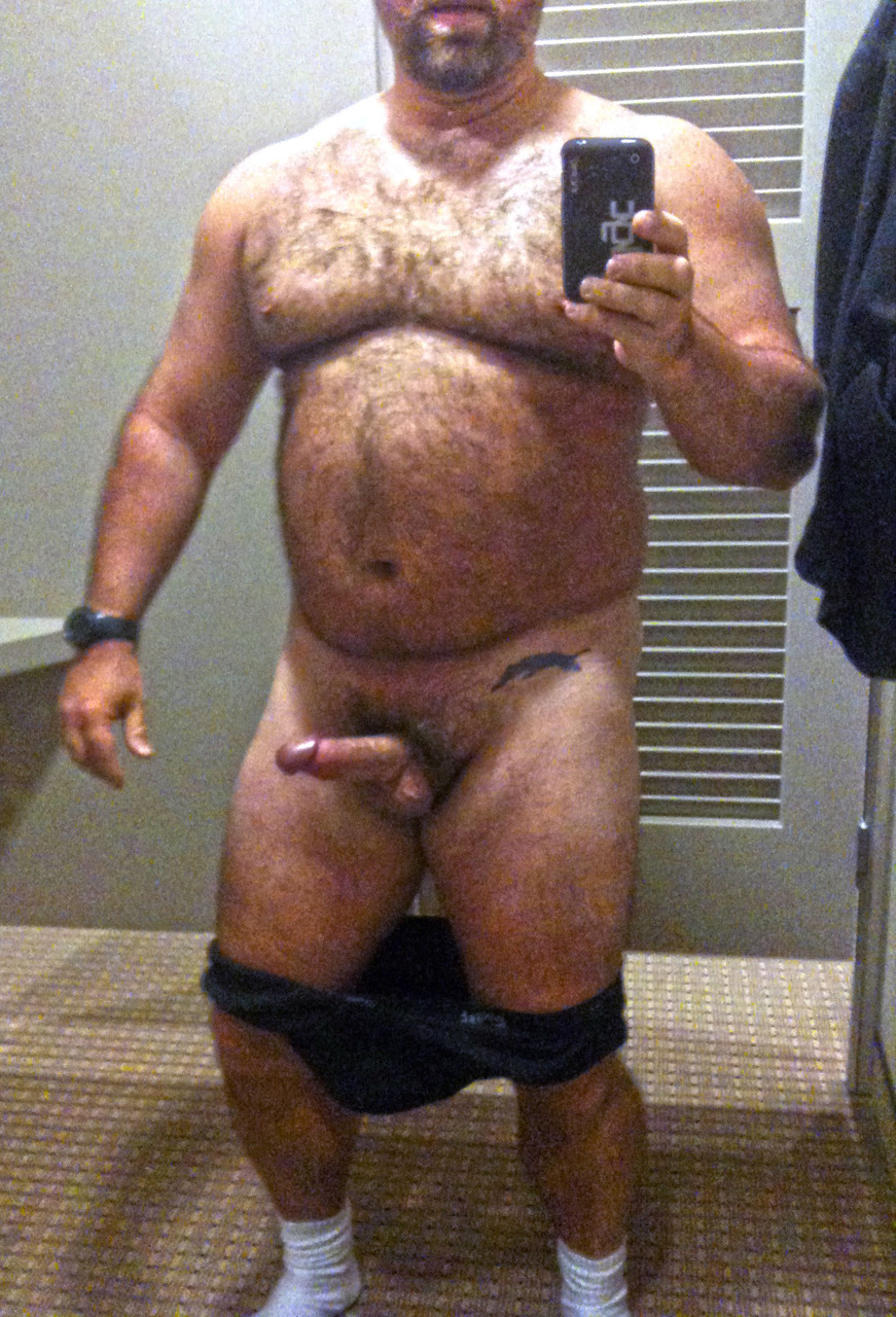 Big black beefy bear dick