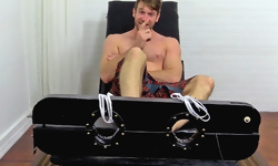 Colby Keller Tied Up and Tickle Tortured