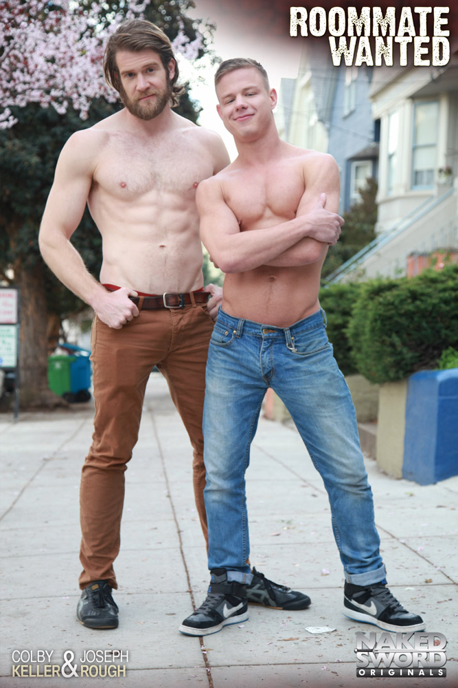the naked sword video hot threesome featuring