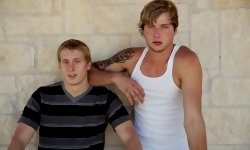 Austin Perry and Carson Carver
