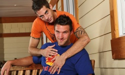 Trystan Bull and Ben Rose in Porch Party