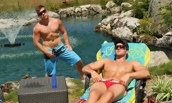Trystan Bull and Marko Lebeau in Leisure Rules
