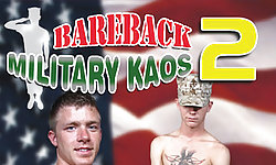 Bareback Military Kaos 2