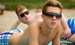 Luke Allen and  Kyler Ash in Beach Bum Sex
