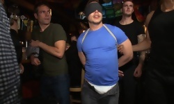 Gang Fucked In Public On Pool Table