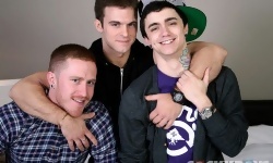 Gabriel Clark, Kennedy Carter and Jake Bass