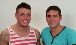 Tyler Hirst and Dan Broughton