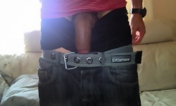 Feet Of Gut Crushing Black Cock