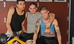 Anthony Romero, Sergio Long and Steven Shields