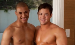 Caleb Strong and Ross Reed