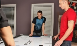 Angelo Romani and Adam Pain With Rod Daily