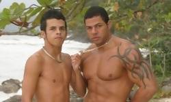 Christian and Junior are Stranded On Bareback Island