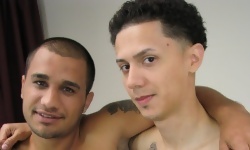 Rafael and Alex Luster