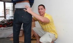 Thug Gets Banged Outdoors