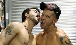 Harry Louis and Shane Frost