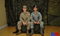 Airman Paolo's First Gay Hummer