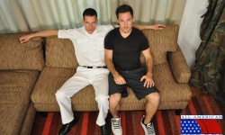 Petty Officer Eddy and Lifeguard Mark