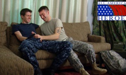 PFC Axel's First Gay BJ