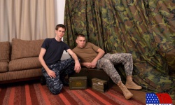 PFC Jayden and Petty Officer Conan
