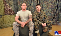 Private Tyler Drills Corporal Anderson