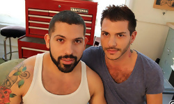 Alessandro Del Toro and Adam Russo