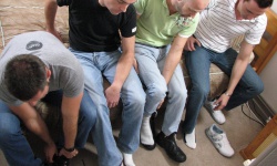 Tom, Sam, Bruce and Branco