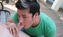 Southern Boys First Asian Cock