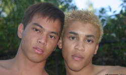 Trent Tongo and Rikki Davis