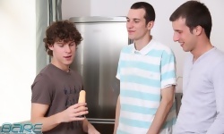 Julian Tomlinson, Caleb Moreton and Chris Fox