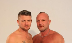Christian Matthews and Chad Brock