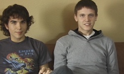 Logan Miles and Aiden Riley Scott