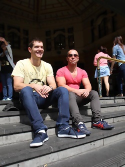 Aussie Mates Tommy and Marco