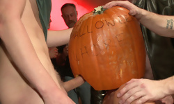 Halloween Whore Gang Fucked