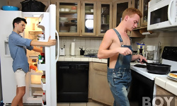 Billy London and Benjamin Riley