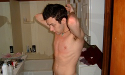 Bottom Boy William Isaacs In The Shower