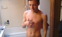 Bottom Boy William Isaacs In The Shower