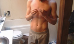 Bottom Boy William Isaacs In The Shower