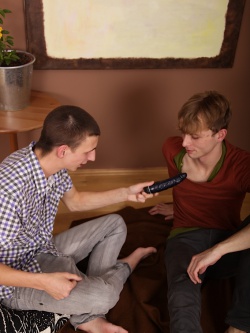 Jackson Madden bangs Jesse Jenkins
