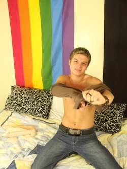Jaycee Angel And His Dildo