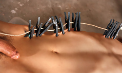 Ashton Gets Kinky With Pegs