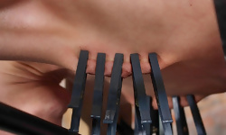Draining A Slave Boys Cock