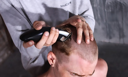 Head Shaved And Face Fucked